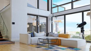 Casas modernas com soluções protetivas embutidas
