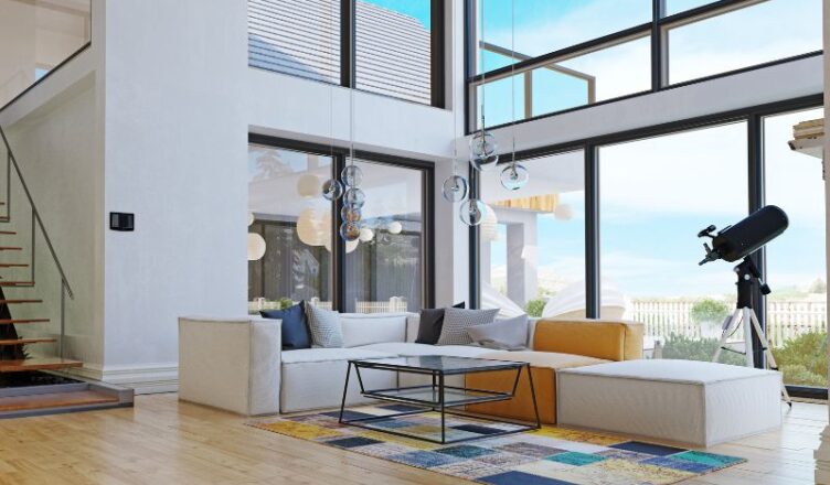 Casas modernas com soluções protetivas embutidas
