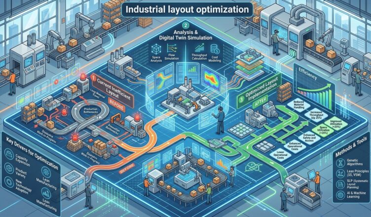 Otimização do layouts industrial dentro da sua empresa